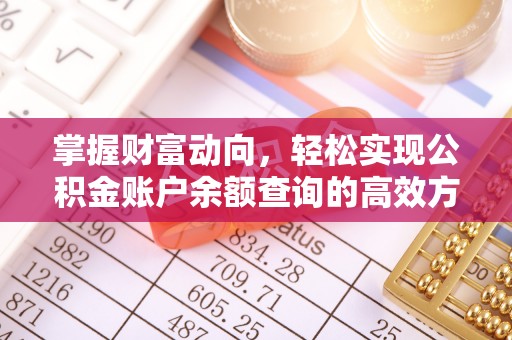 红塔掌握财富动向，轻松实现公积金账户余额查询的高效方式